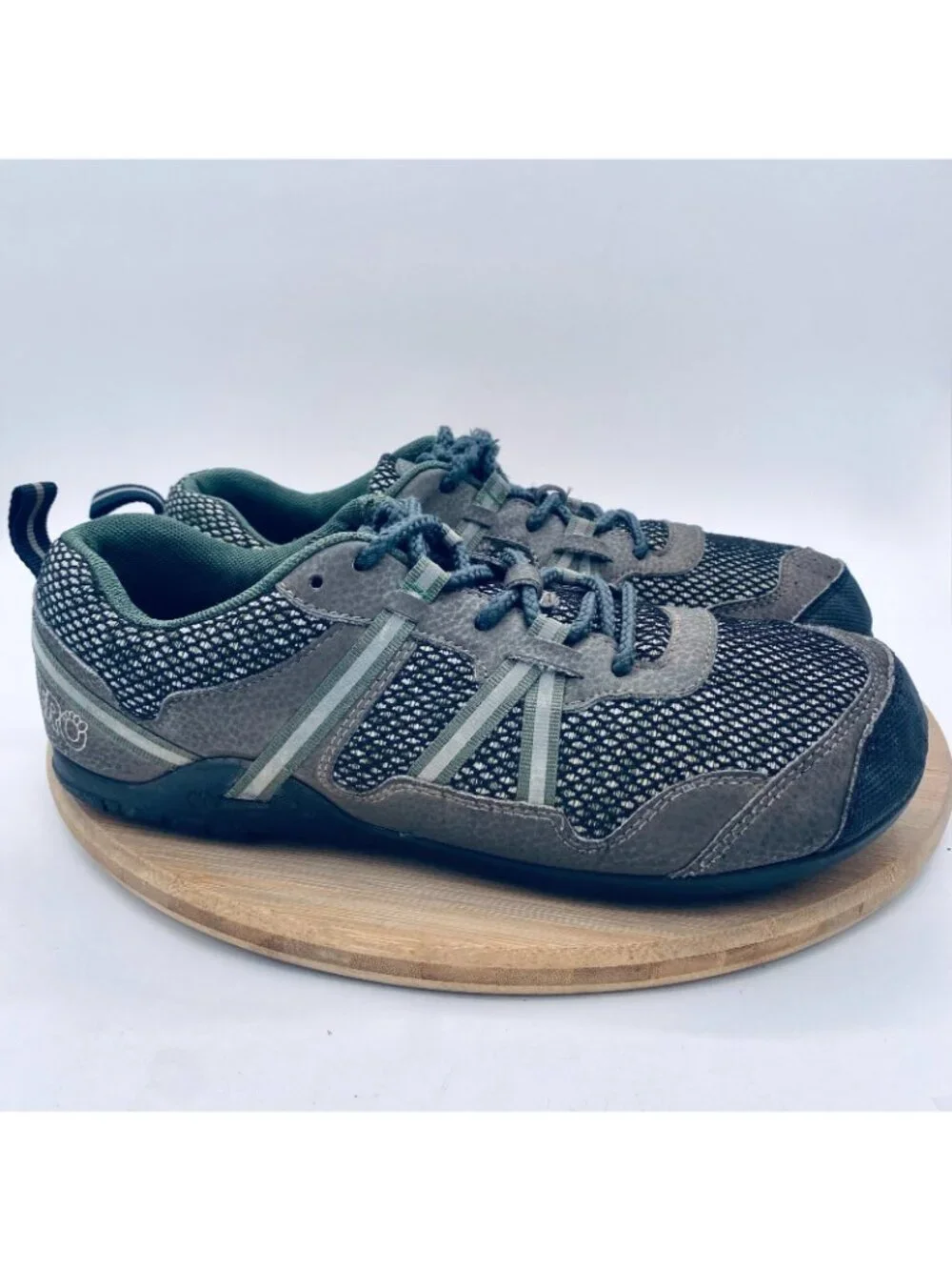 Xero Shoes Mens 9 Green Mesh Barefoot Zero Drop Terra Flex Sneakers Minimalist